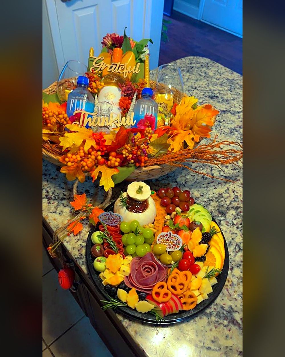 Thankful  Grateful Basket